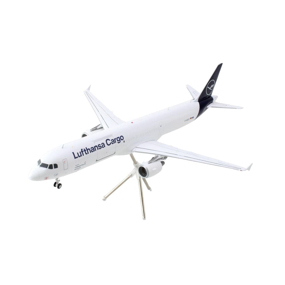 Avião GeminiJets Lufthansa Cargo Airbus A321P2F D-AEUC 1/200