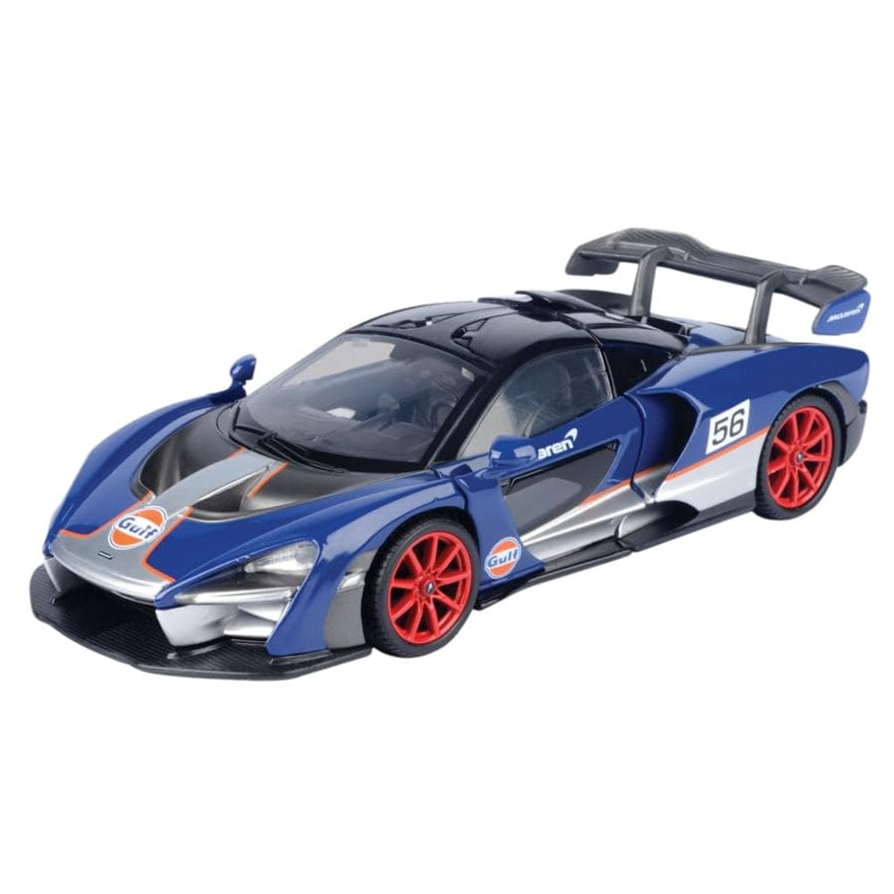 Carro Diecast Motormax 1:24 McLaren Senna Gulf Livery