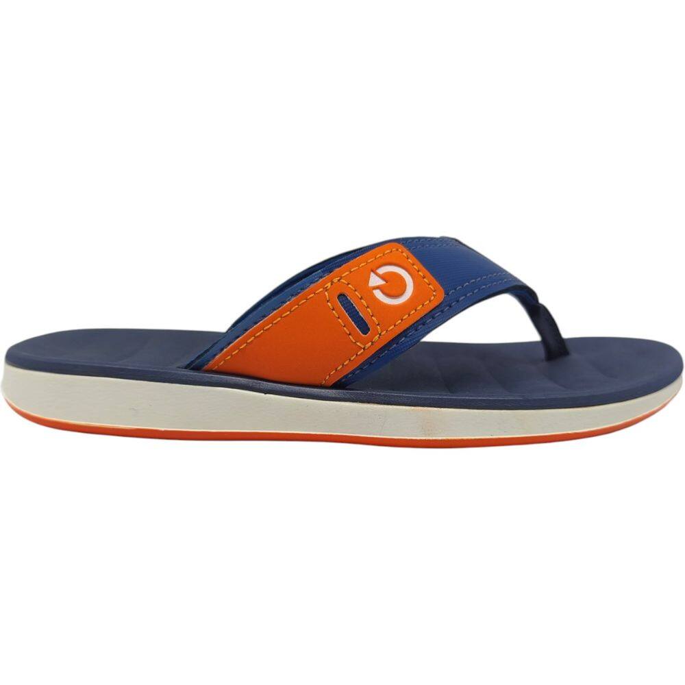 Chinelo Dedo Casual Masculino Conforto Malaga Cartago 10954 - 42 - Azul Petróleo
