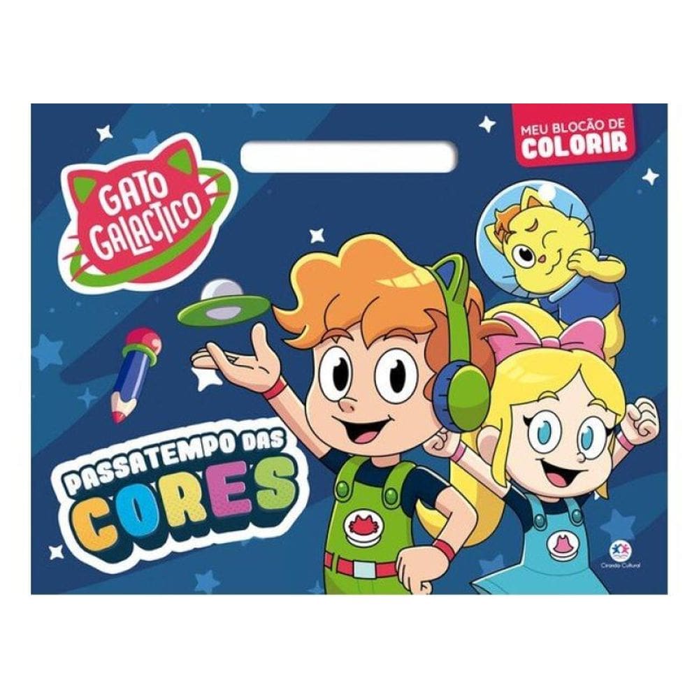 Gato Galactico - Passatempo Das Cores