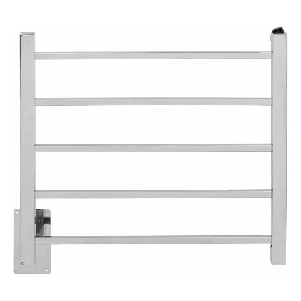 Toalheiro Termico Parede Inox Bivolt Ambos Lados 1 Toalha