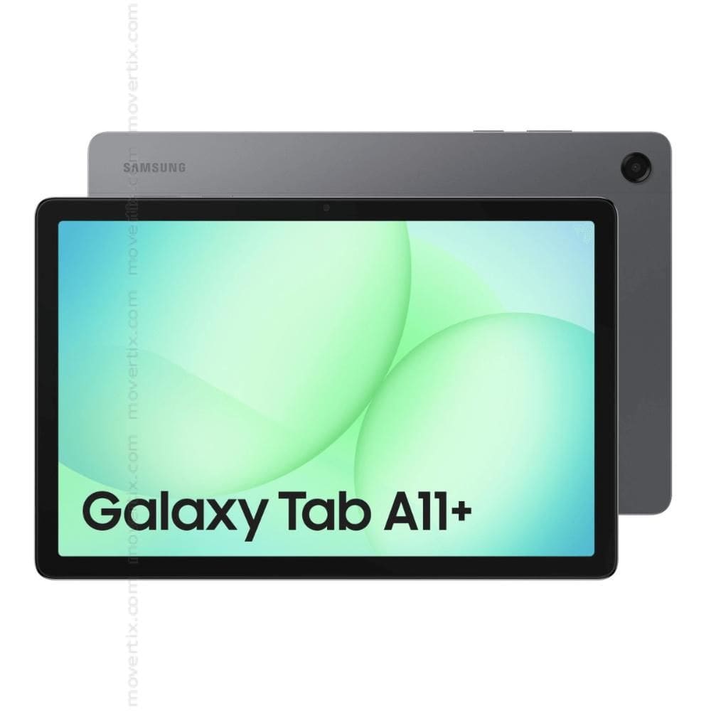 Tablet Samsung Galaxy TAB A11+ 5G Wi-Fi 128GB 6GB RAM Câmera Frontal 5MP Traseira 8MP Tela de 11” Cinza