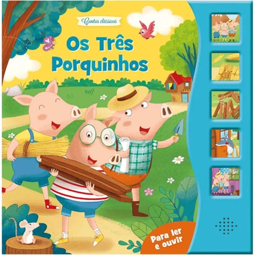 Livro Sonoro - Os Três Porquinhos