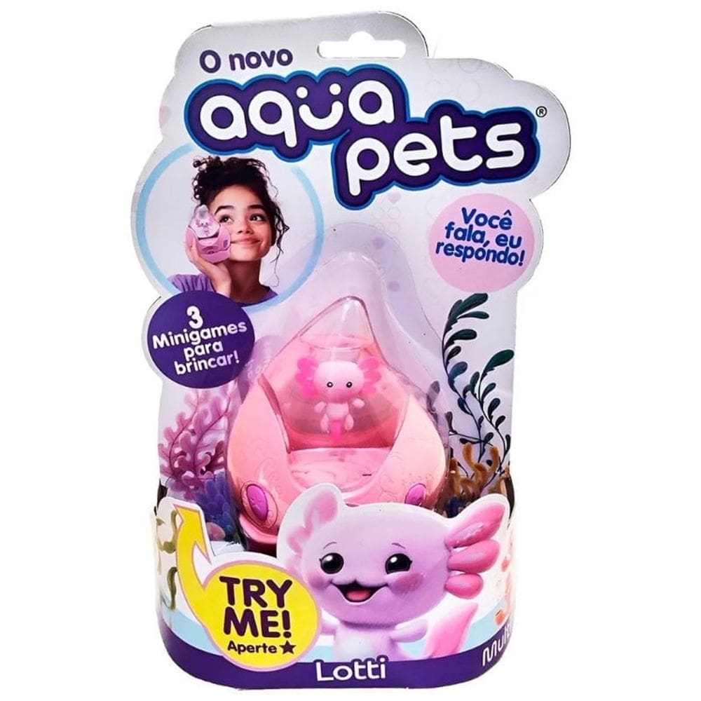 AquaPets - Pet interativo - Lotti MULTIKIDS