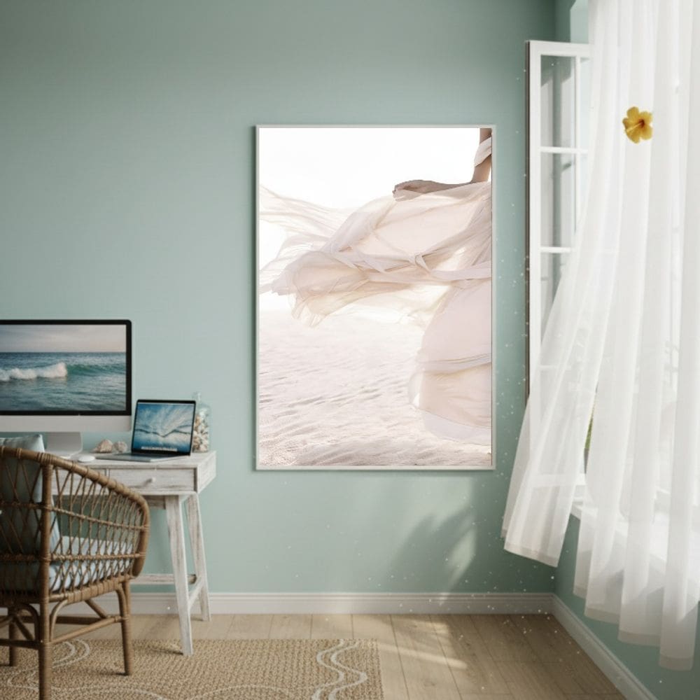 Quadro Decorativo Mulher Das Areias-70x50cm