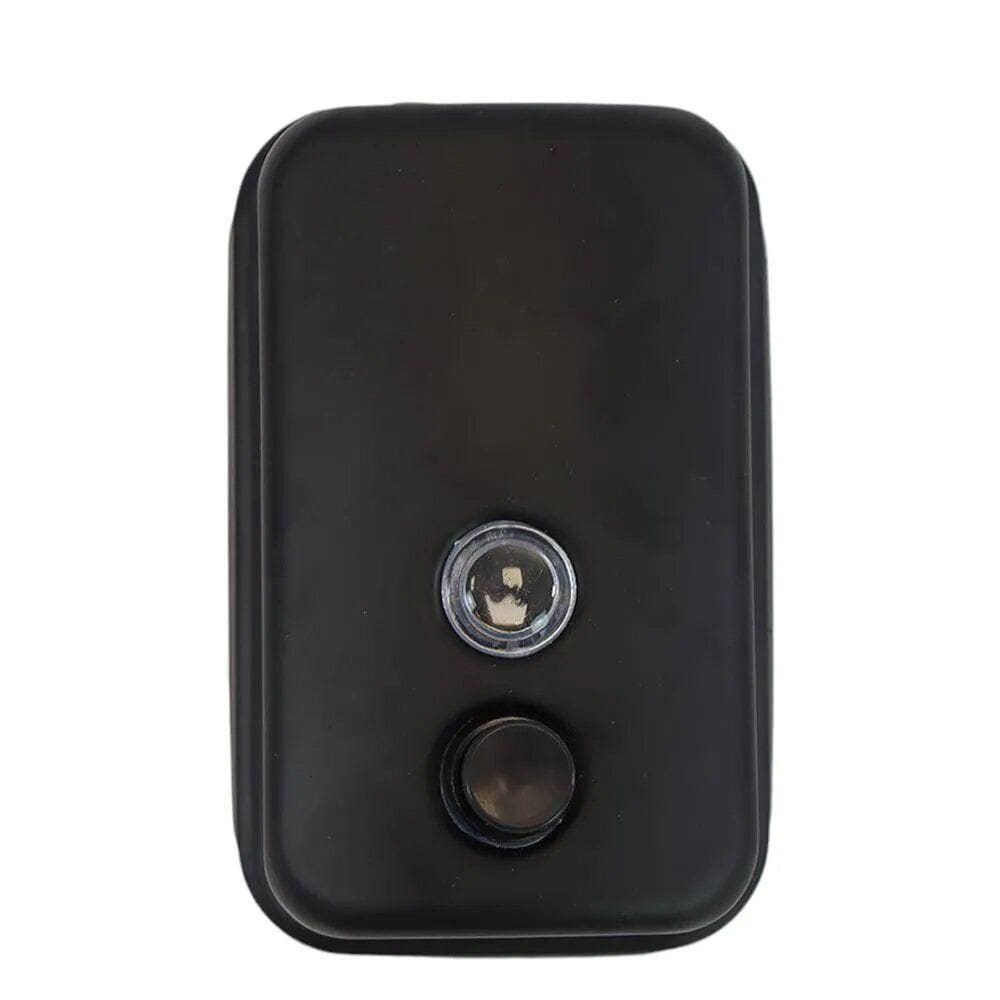 Dispenser Para Sabonete Líquido-álcool Gel 500ml - Inox Preto