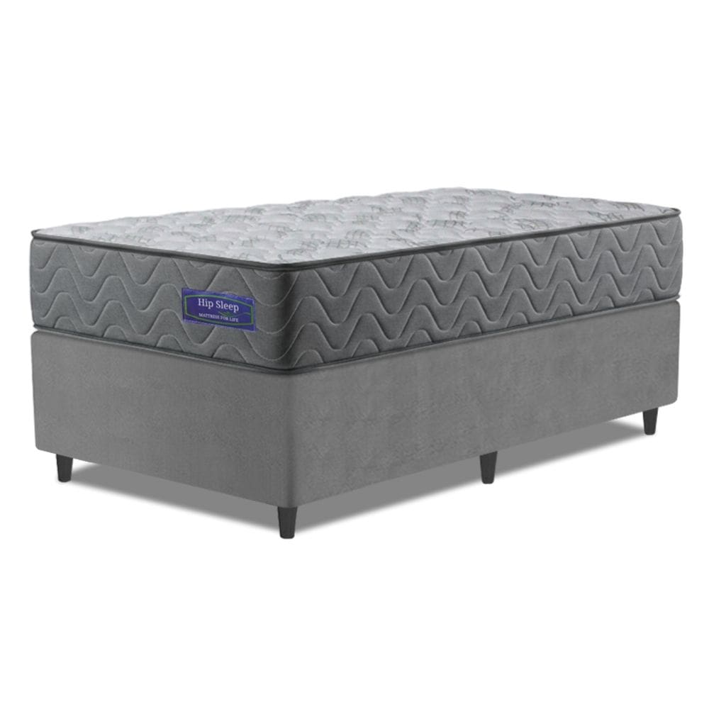 Cama Box Colchão Solteiro Molas Ensacadas Atlanta 88x188x60cm Apolo