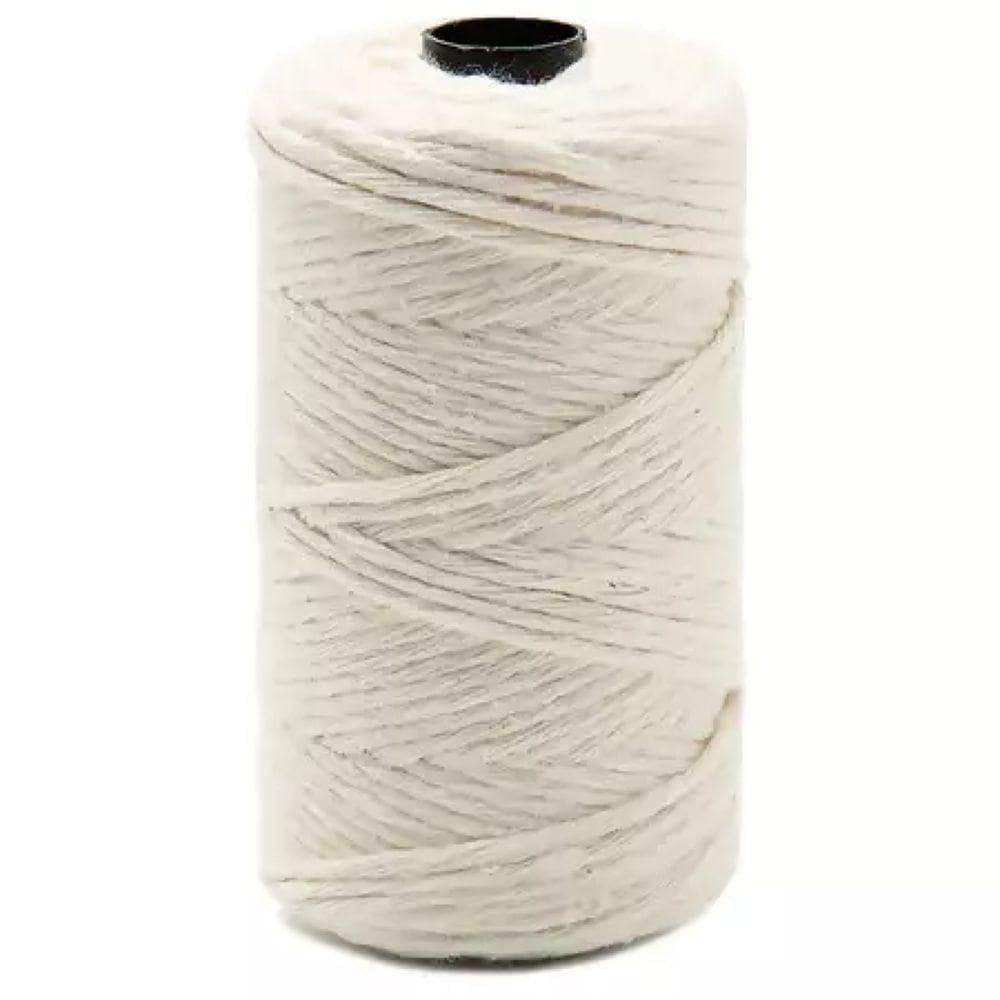 Barbante Escolar Cru 8 Fios Rolo com 100GR 76M - EuroRoma