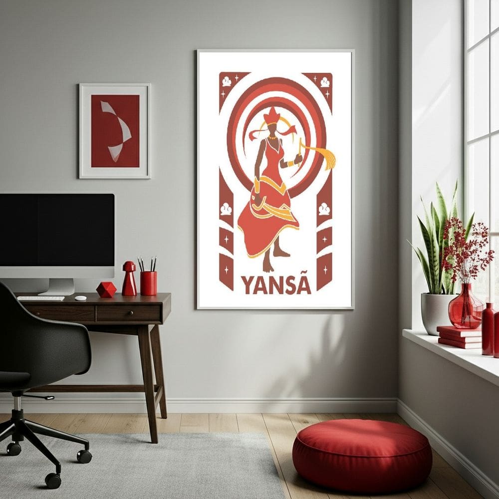Quadro Decorativo Iansã  Yansã  - 70x50cm