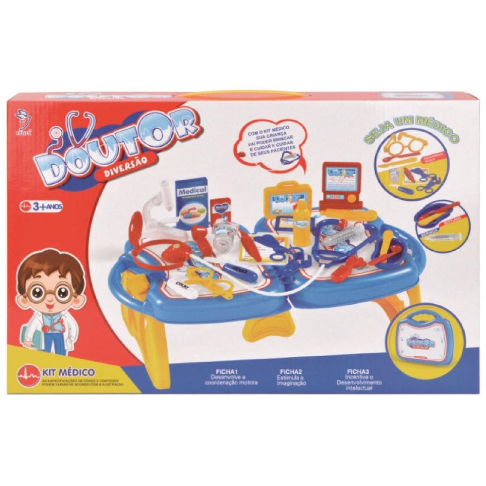 Conjunto Maleta Médica Doutor Diversão Fenix