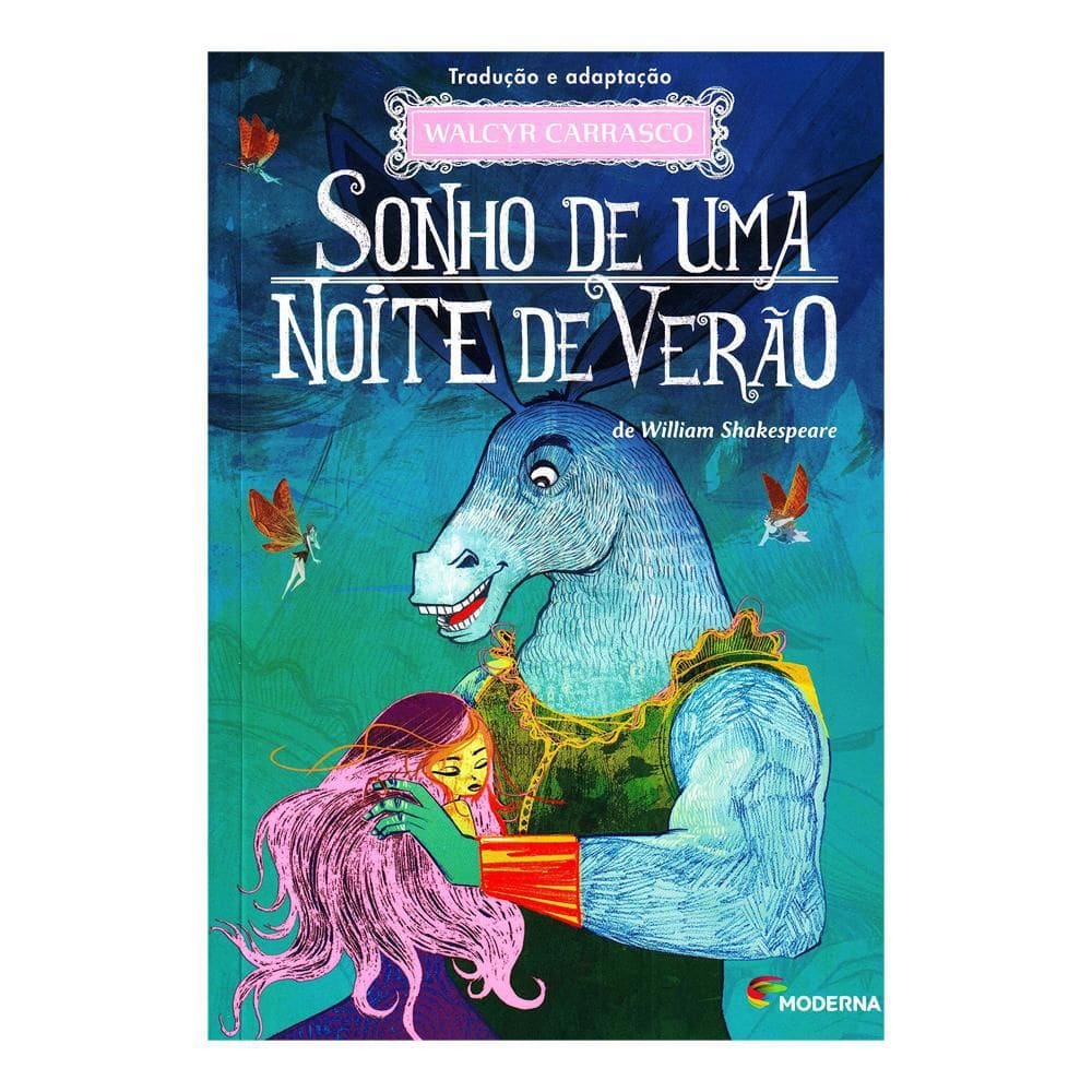 Livro Sonho De Uma Noite De Verão - Editora Moderna