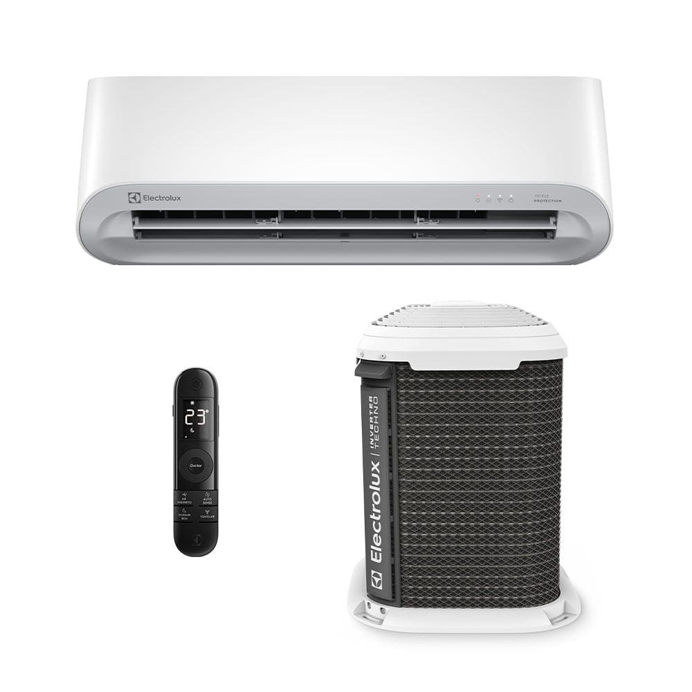 Ar Condicionado Split Hi Wall - Inverter R-32 - Electrolux - Color Adapt  - Wi-fi - 12.000 BTUs - Frio - 220V