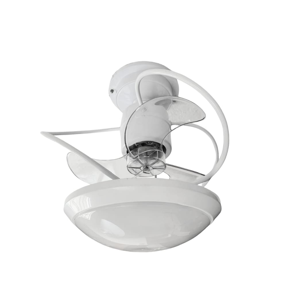 Ventilador de Teto Treviso Branco Bali Chave Parede Bivolt