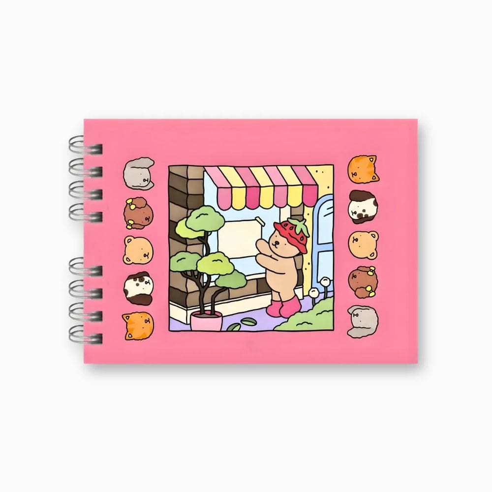 Livro De Colorir Capa Dura - ROSA