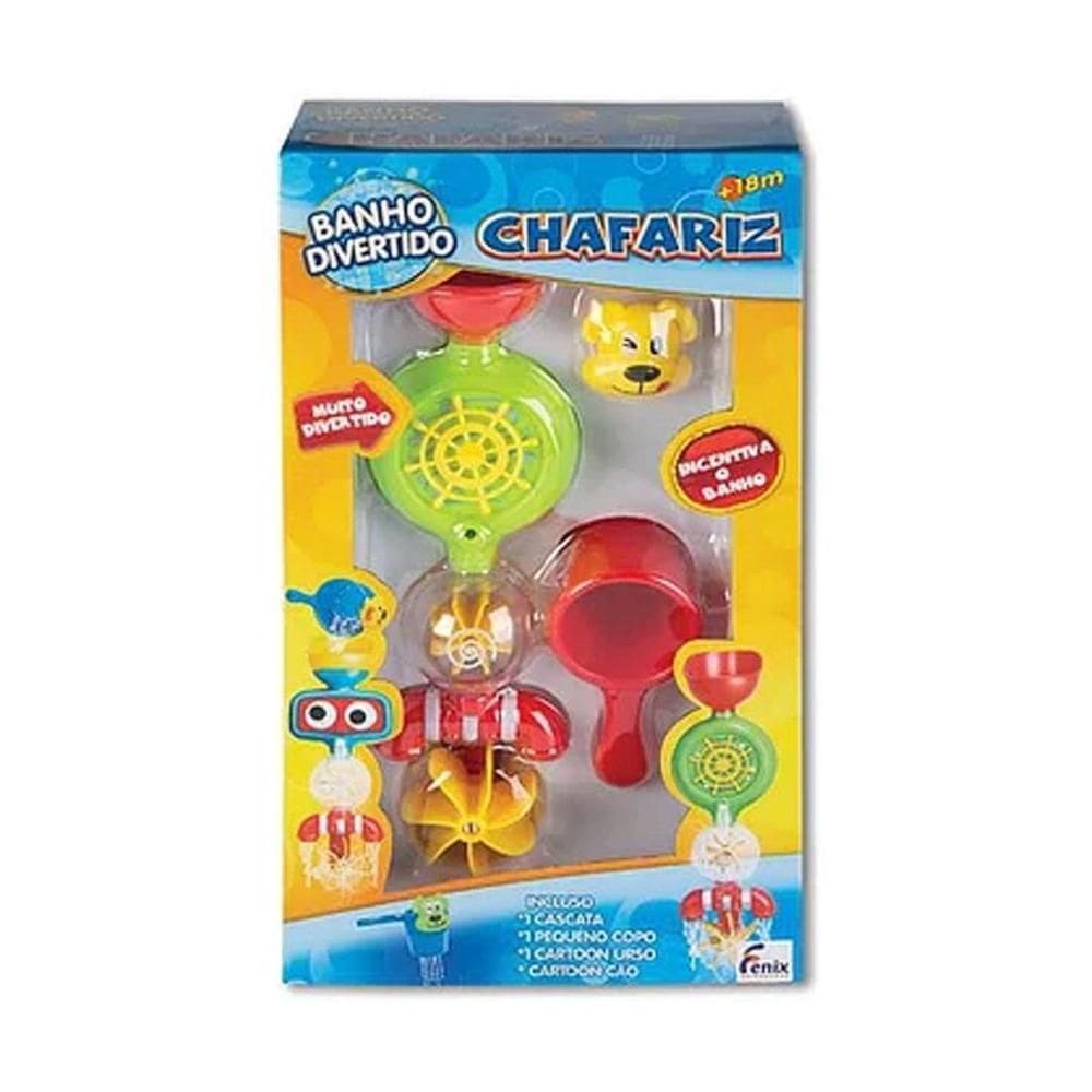 Brinquedo Banho Divertido Para Bebê - Fênix Brinquedos