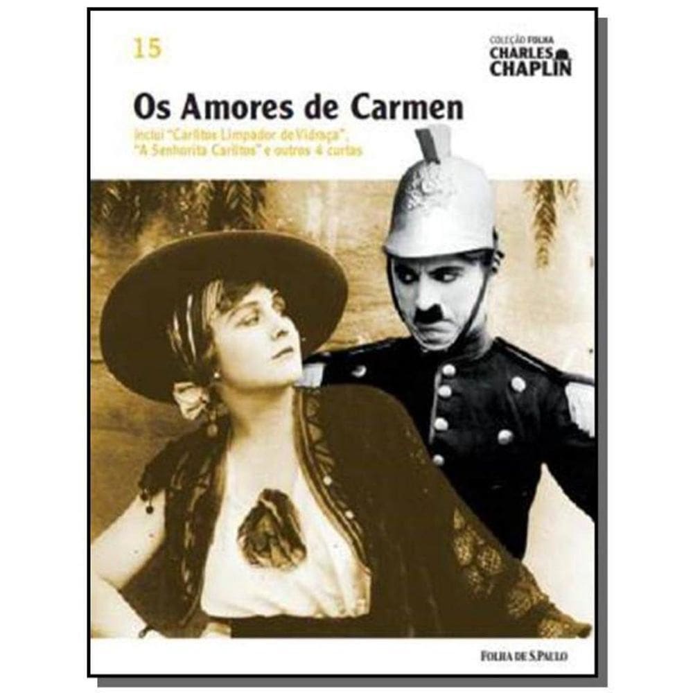 Livro Colecao Folha Charles Chaplin - Os Amores De Carme