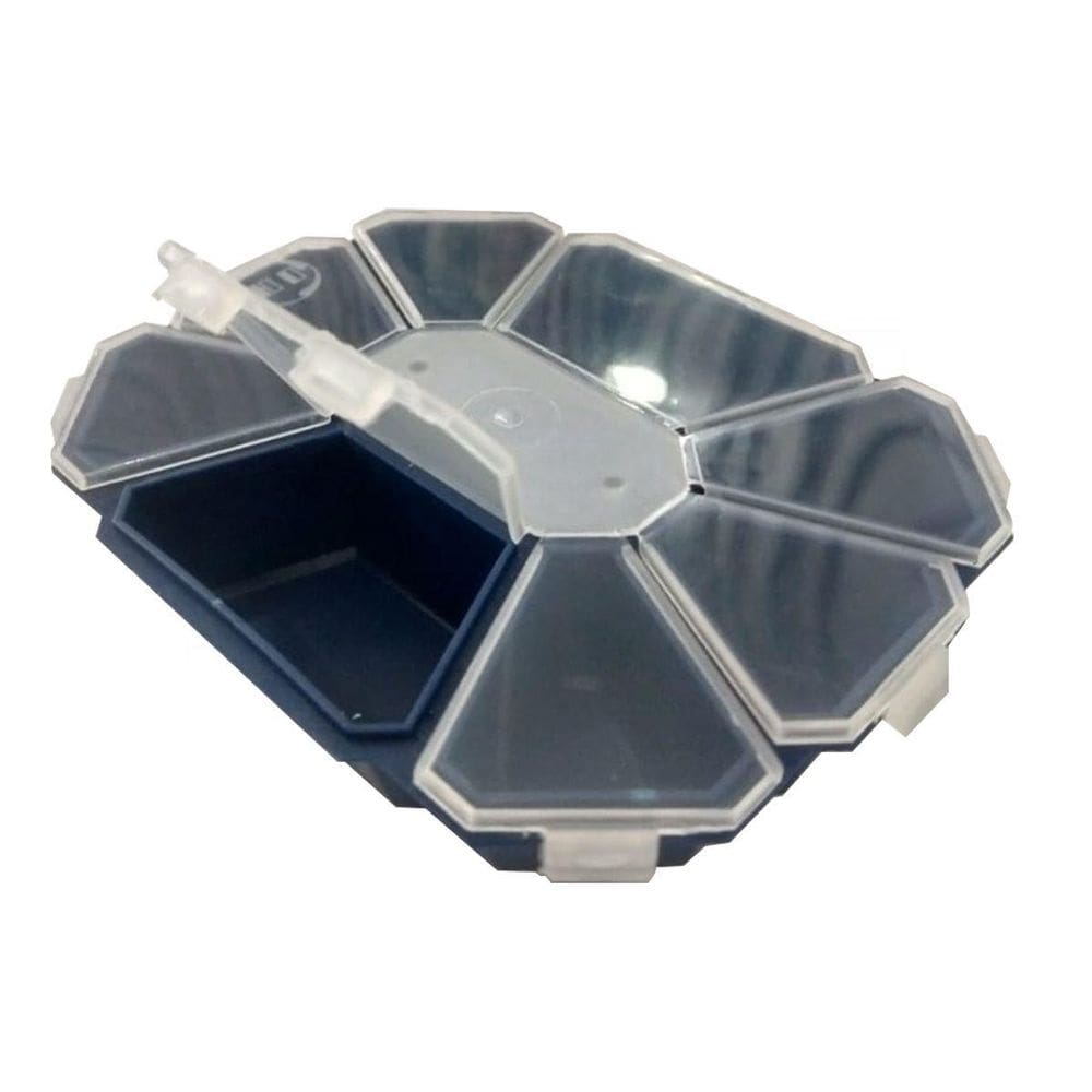 Estojo Para Pesca Hi Oitavado Ed-08-A - 8 Divisões