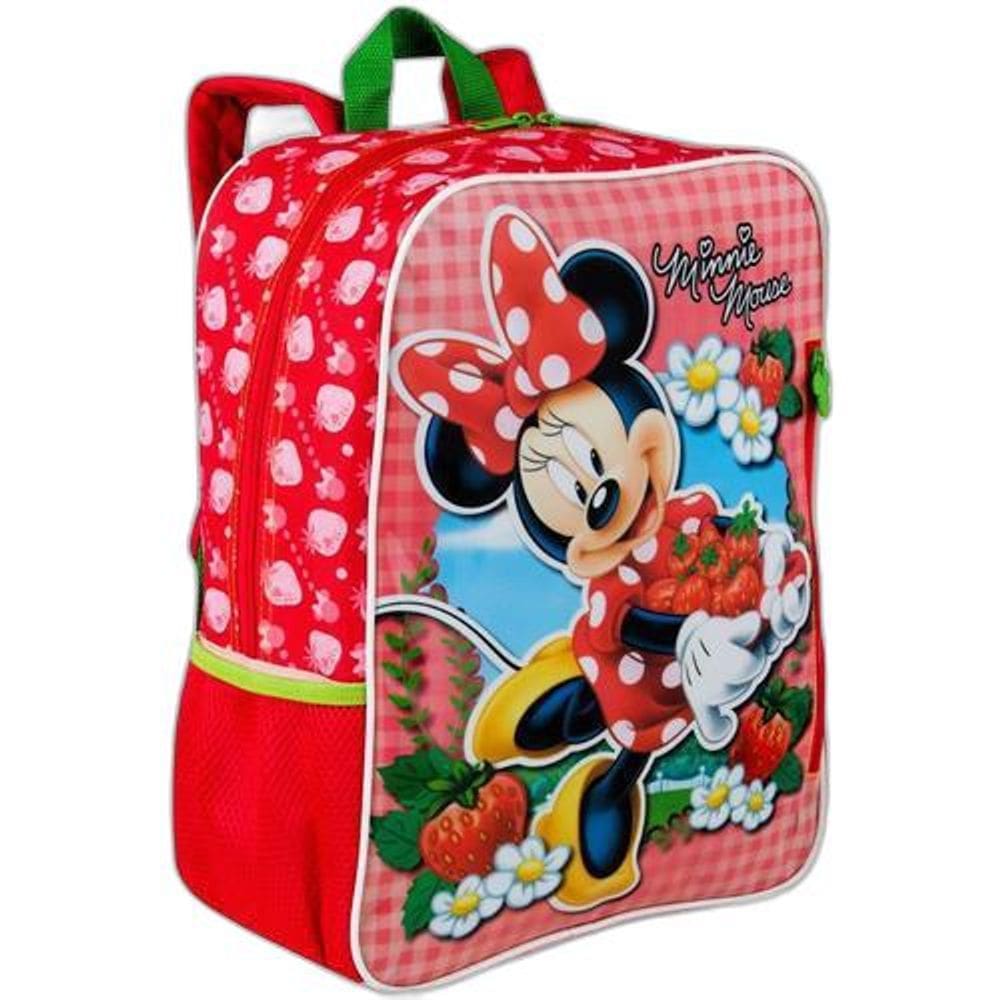 Mochila Escolar Sestini Minnie Vermelho-17M 064642