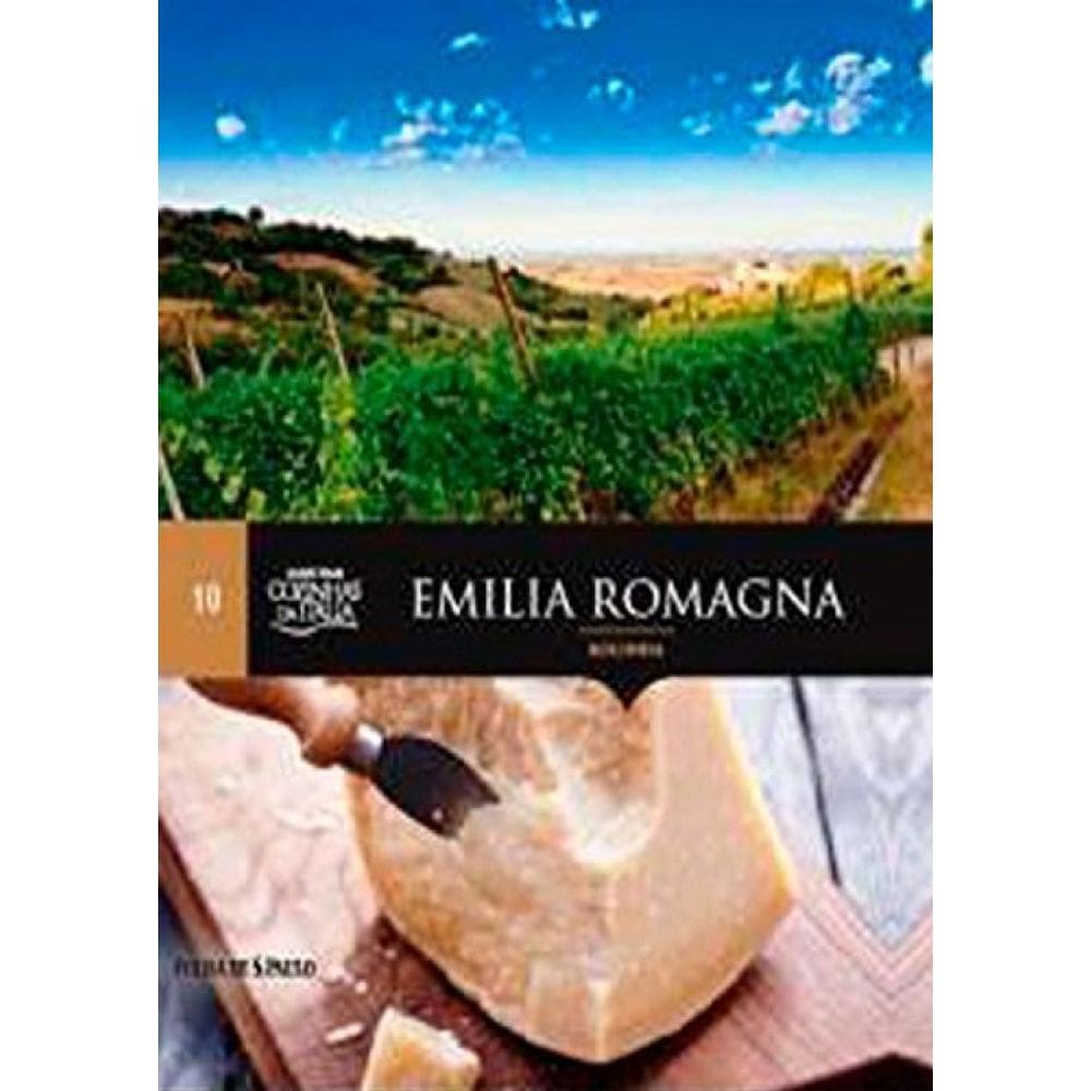 Livro Emilia Romagna Bolonha Vol. 11 Folha Cozinhas Itália