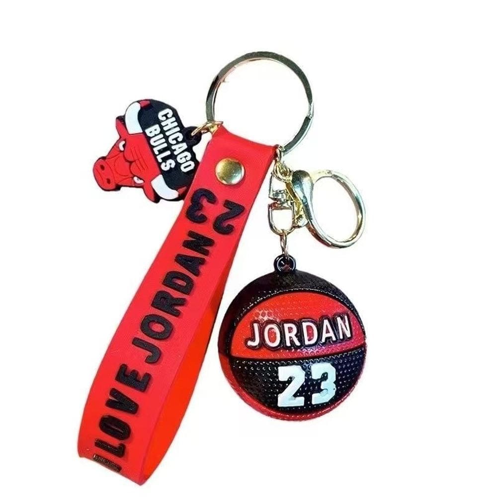 Chaveiro de basquete Chicago Bulls & Lakers Design