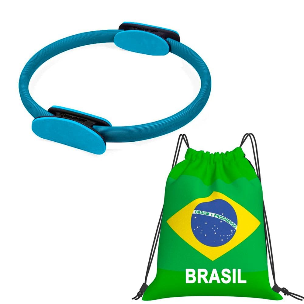Anel de Pilates Gold Sports Pro Tonificador Flexível