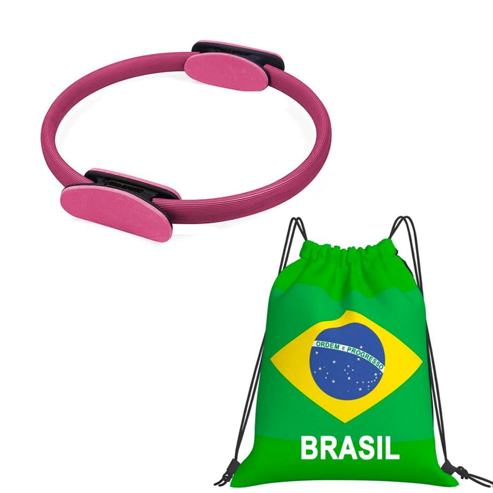 Anel Para Pilates Gold Sports Pro Tonificador Flexível Para Pilates