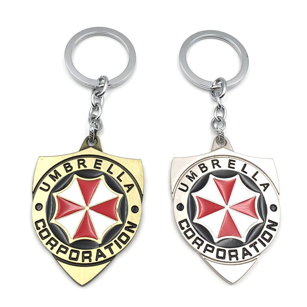Chaveiro, chaveiro, logotipo da Resident Evil Umbrella Corporation