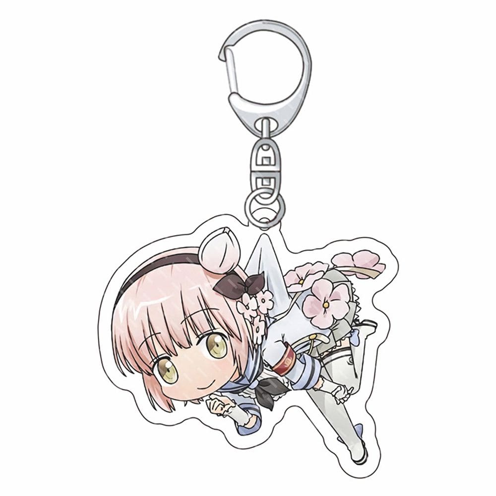 Conjunto de chaveiros de acrílico Magical Girl Raising Project Chibi Style
