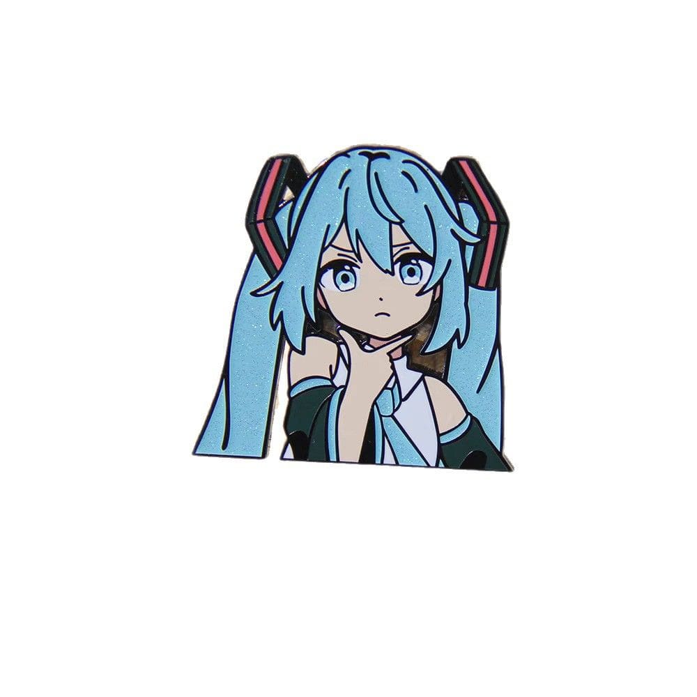 Chaveiro Metal Hatsune Miku Anime Chaveiro para fãs