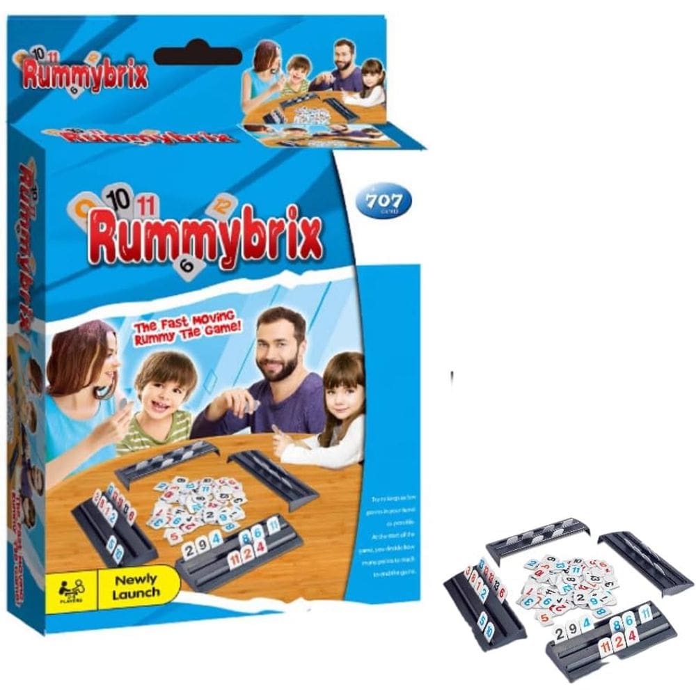 Tile Game Rummybrix para famílias, diversão em ritmo acelerado para todas as idades