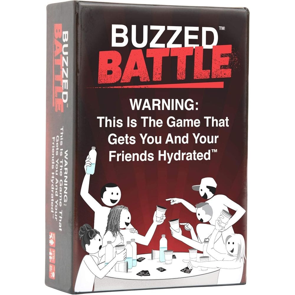 Jogo de cartas para beber Buzzed Battle para festas e amigos