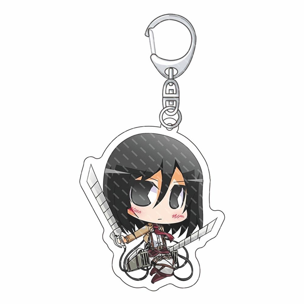 Chaveiro Attack on Titan Mikasa Ackerman Chaveiro de acrílico