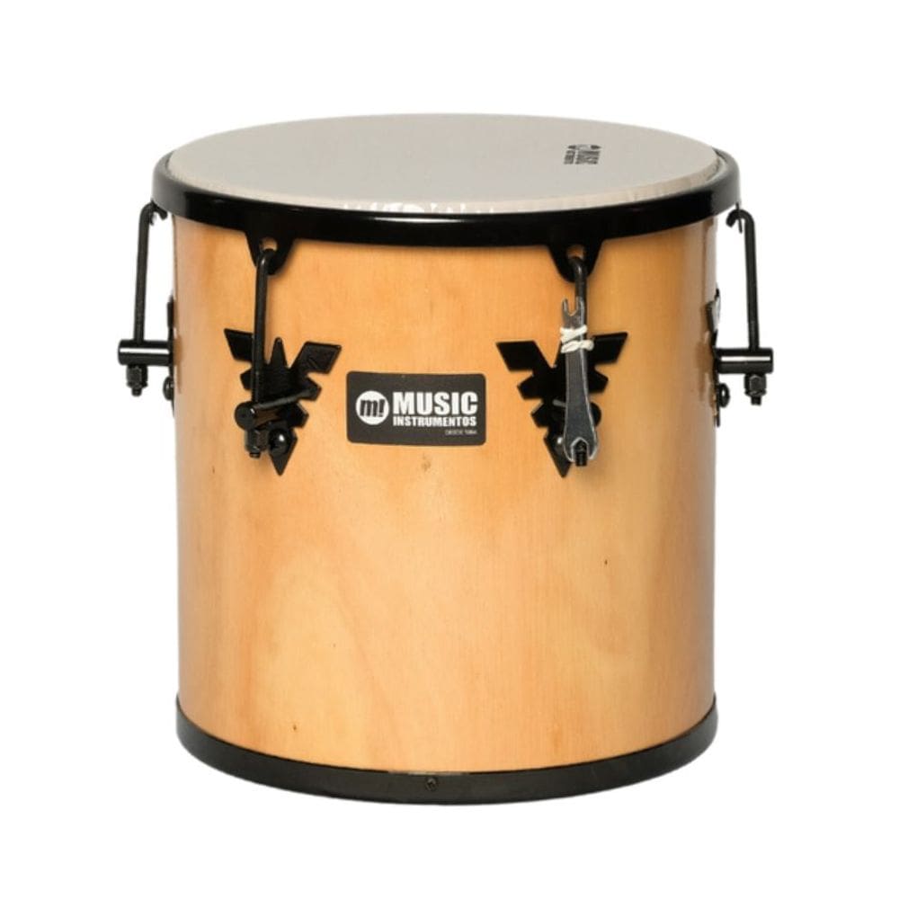 Repique PHX Madeira Envernizada Com Aro Preto 30x10