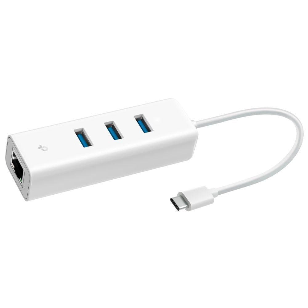 Hub Usb-c Tp-link Ue330c Ethernet Gigabit 4 Portas - 3 Usb 3.0 - 1 Rj-45