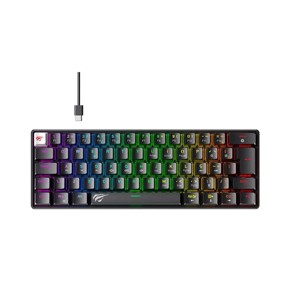 Teclado Mecânico Havit KB11L-PB Preto