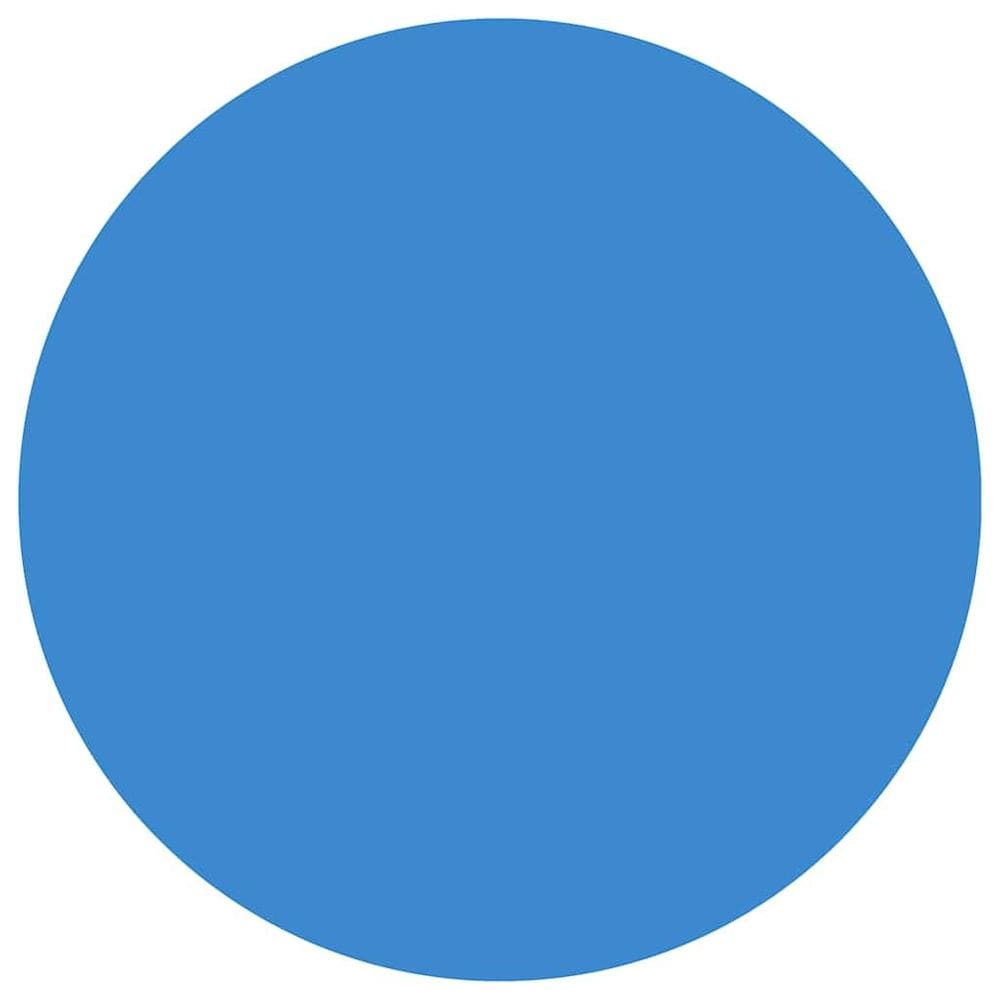 Filme solar de piscina VidaXL Blue PE redondo de 2,5 m para piscina de 8,2 pés