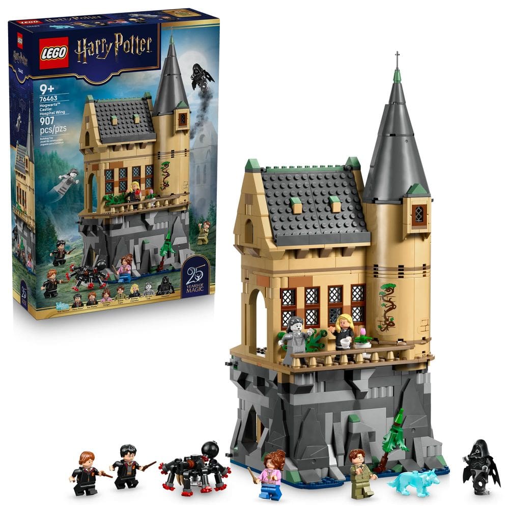 Brinquedo de Montar LEGO Harry Potter Castelo de Hogwarts Ala Hospitalar