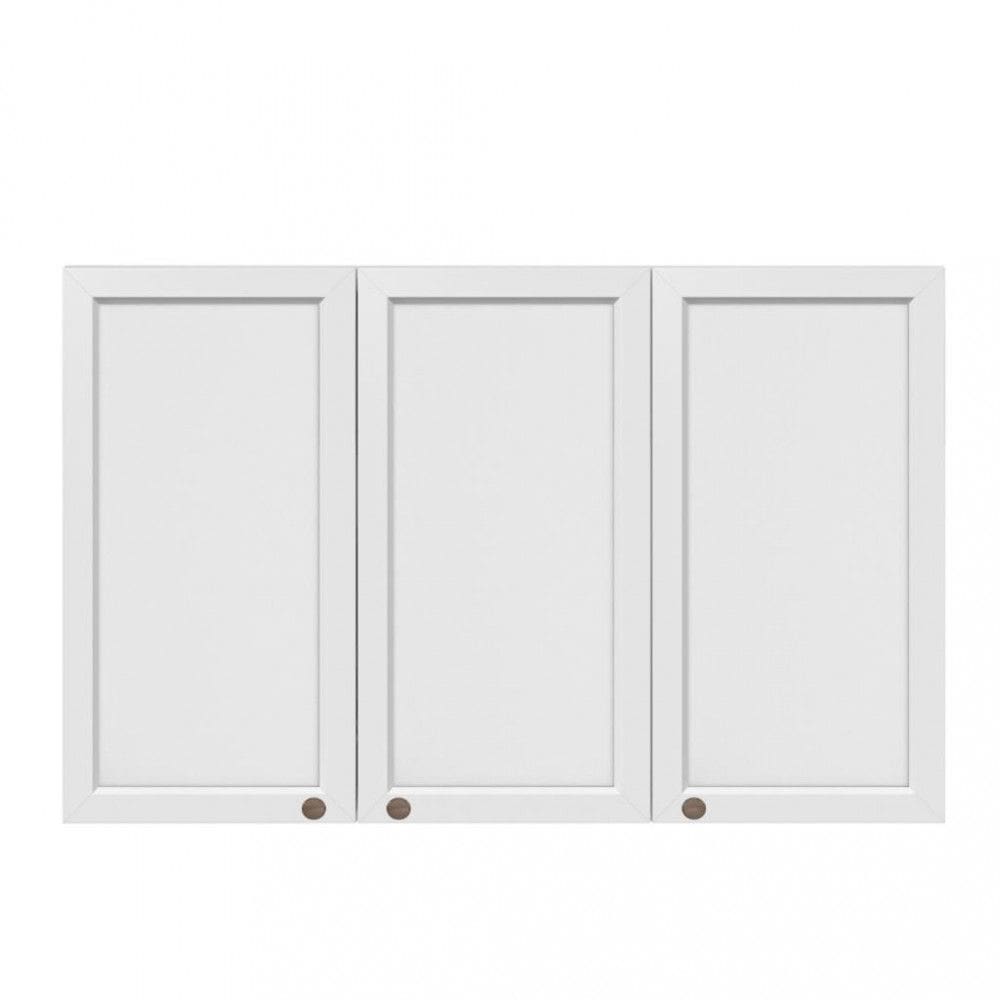 Armario Aereo 3 Portas 120cm Unna Poliman