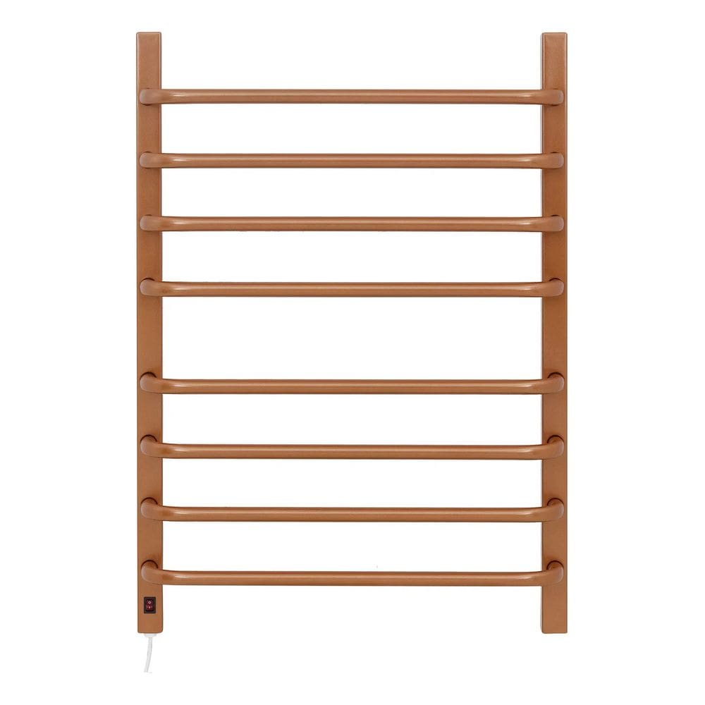 Toalheiro Termico Parede Bronze 220v Lado Esquerdo 2 Toalhas