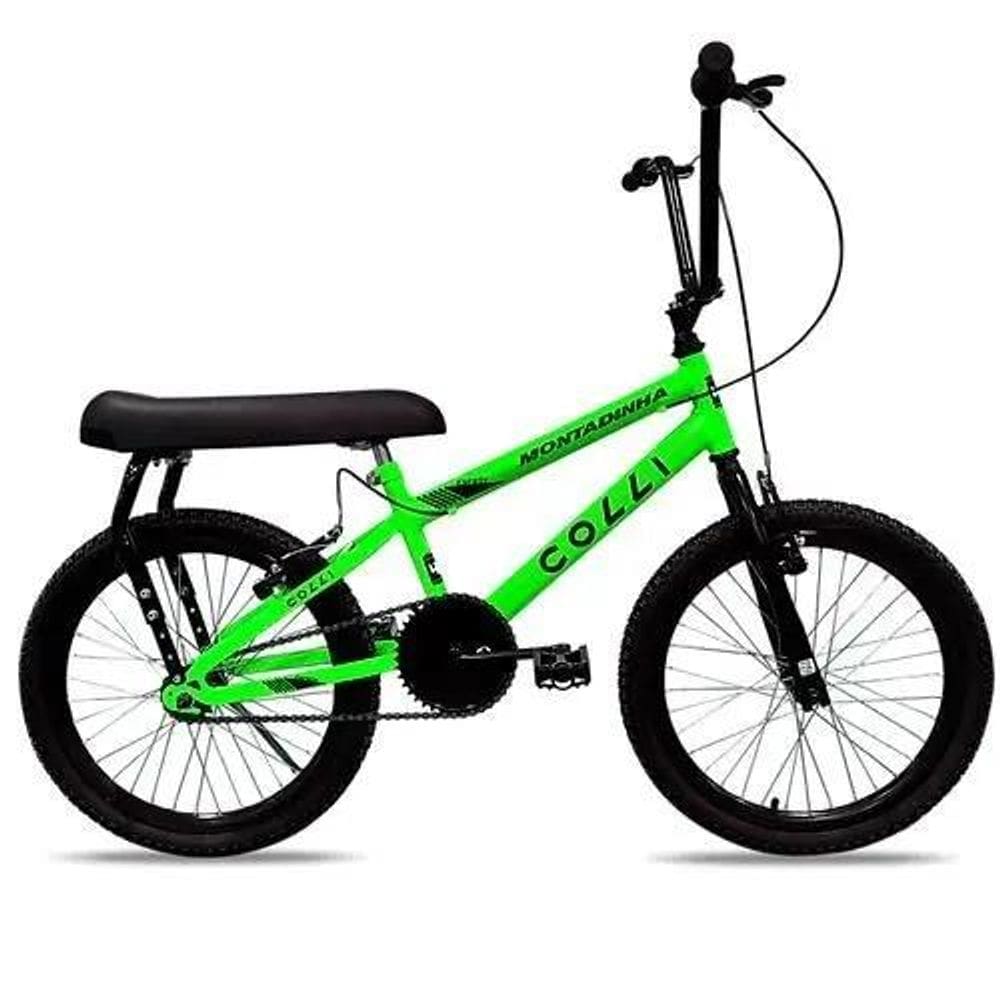 Bicicleta Aro 20 Montadinha 309/03 Verde Neon Colli