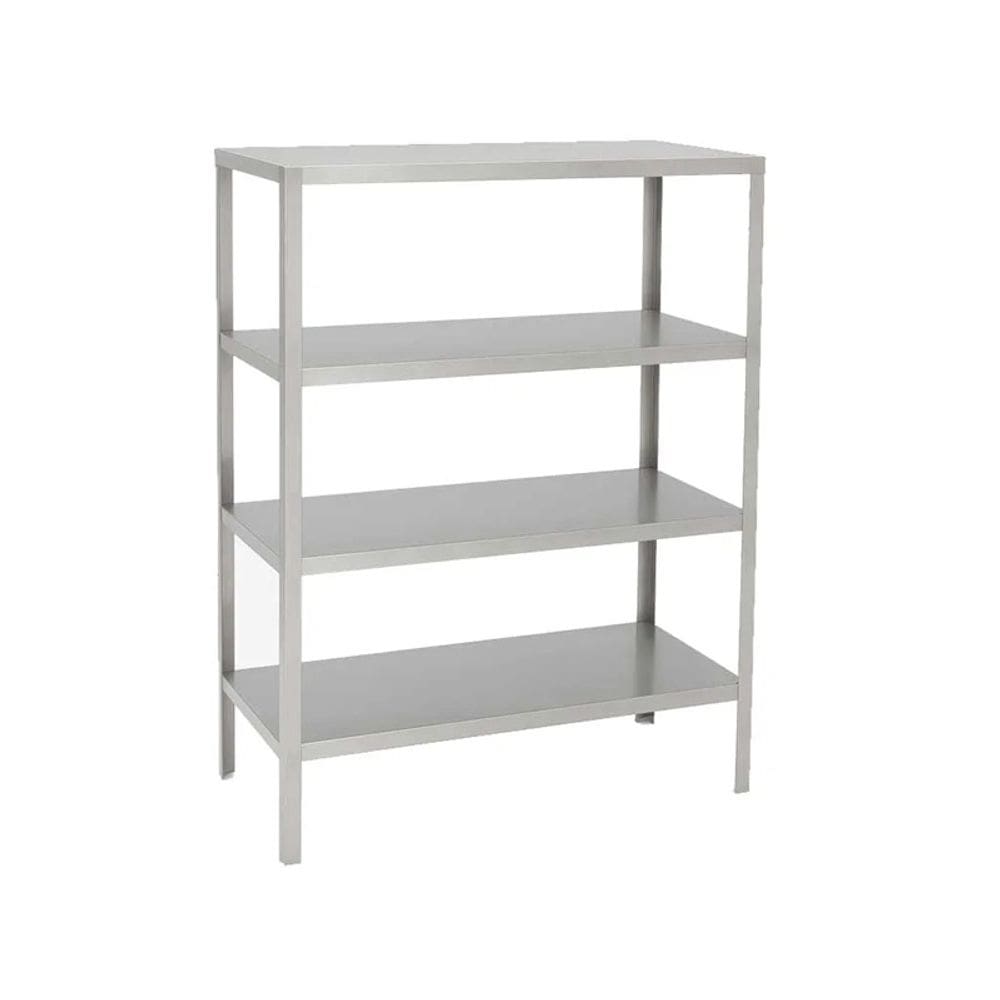 Estante de Inox Lisa 4 Planos 150x40x155cm FRNEL15