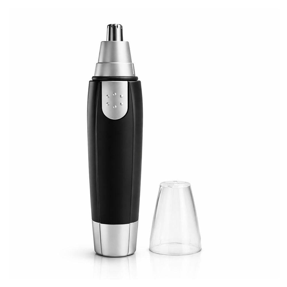 Aparador de Pelos para Nariz e Orelha Nose Ear Hair Trimmer 20345 Uso Seco Lâmina Metal Preto