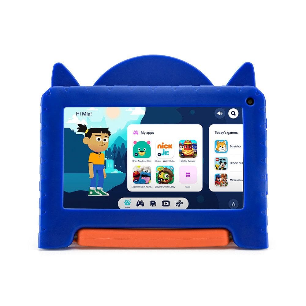 Tablet Multi Patrulha Canina Chase com Controle Parental 7 pol 4GB RAM 64GB Android 13 Quad Core + Case + Wi-fi - NB421