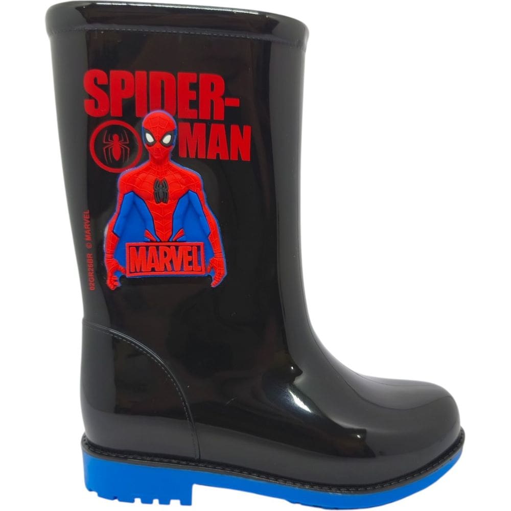 Galocha Infantil Menino Casual Dia a Dia Passei Escola Cano Alto Marvel Grednene Kids 23444