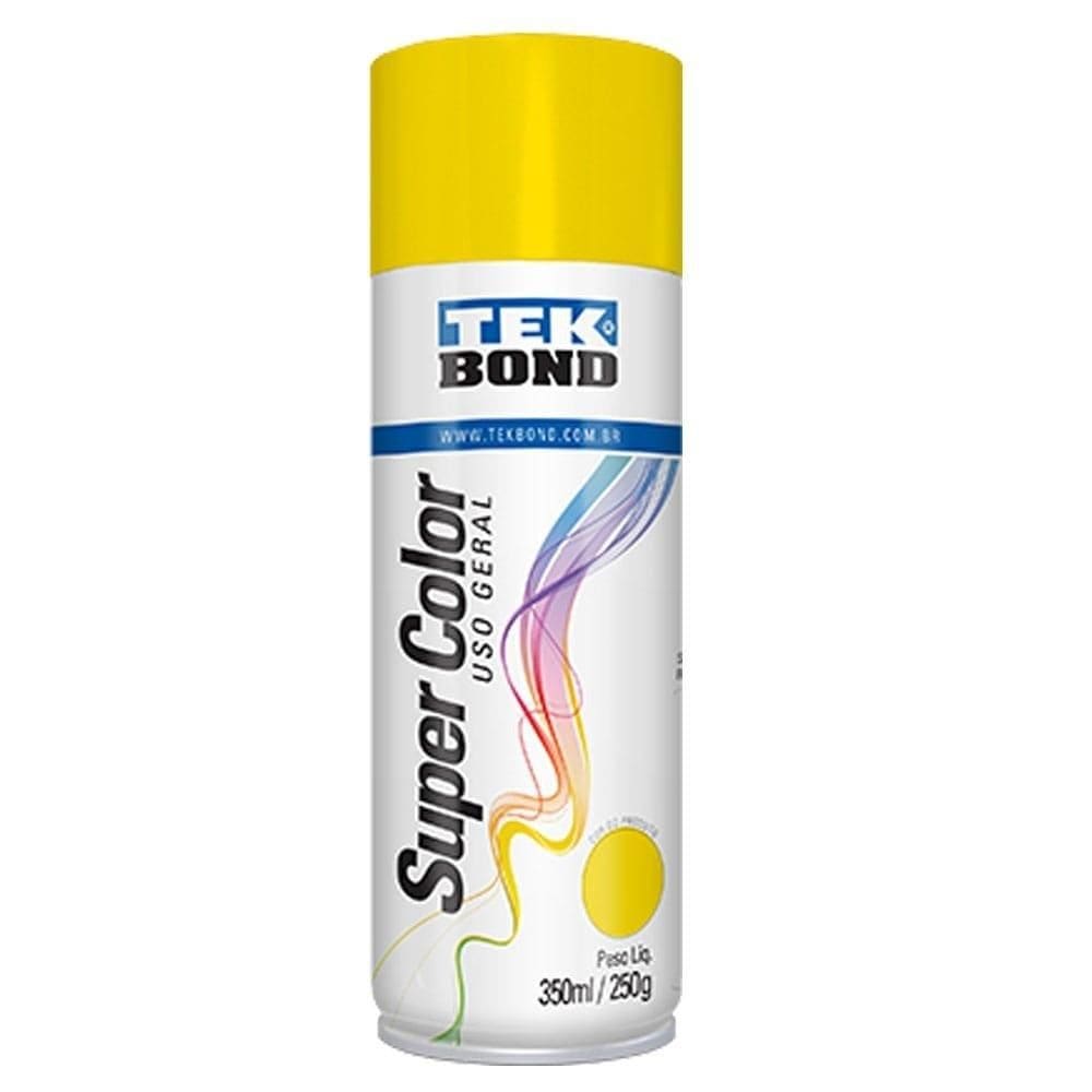 Tinta Spray Tekbond Uso Geral Amarelo 350ml