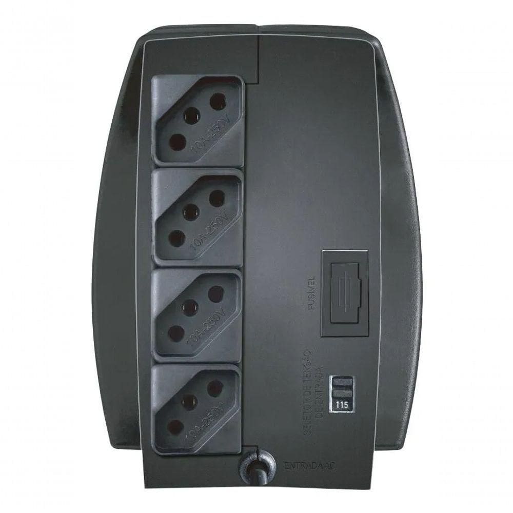 Estabilizador 500va Es-500va Mono 115v Bem Ligado Coletek Cor Preto