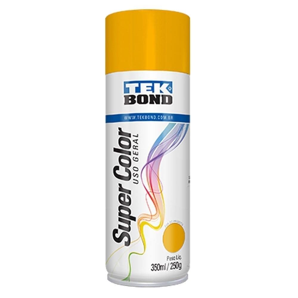 Tinta Spray Tekbond Uso Geral Laranja 350ml