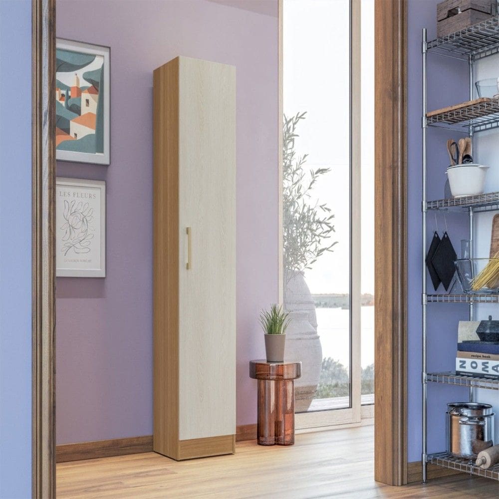 Armário Multiuso Lavanda 1 Porta Freijó - Kits Paraná