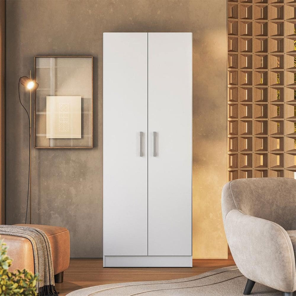 Armário Multiuso Lavanda 2 Portas Branco - Kits Paraná