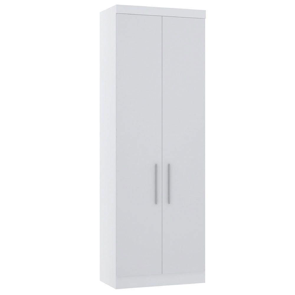 Guarda Roupa Modulado 79cm 2 Portas Alpes Luciane Móveis Branco Pf-branco Pf